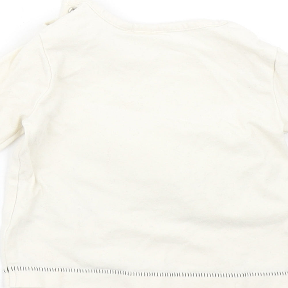 NEXT Baby Beige   Basic T-Shirt Size 0-3 Months  - Elephant
