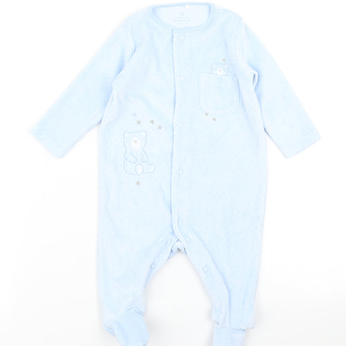 NEXT Boys Blue   Babygrow One-Piece Size 3-6 Months