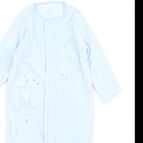 NEXT Boys Blue   Babygrow One-Piece Size 3-6 Months