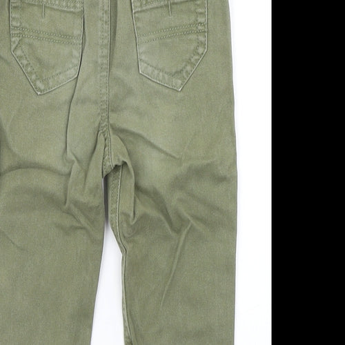 F&F Boys Green   Capri Trousers Size 12-18 Months