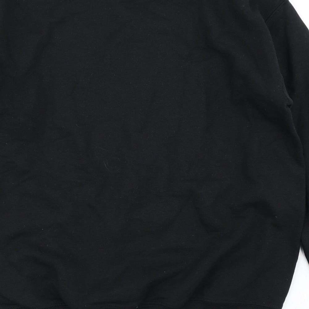 Wizarding world of Harry Potter Mens Black   Pullover Sweatshirt Size M  - Gryffindor