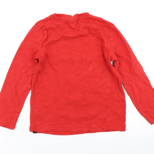 Tesco Boys Red   Basic T-Shirt Size 6-7 Years  - Marvel Spiderman