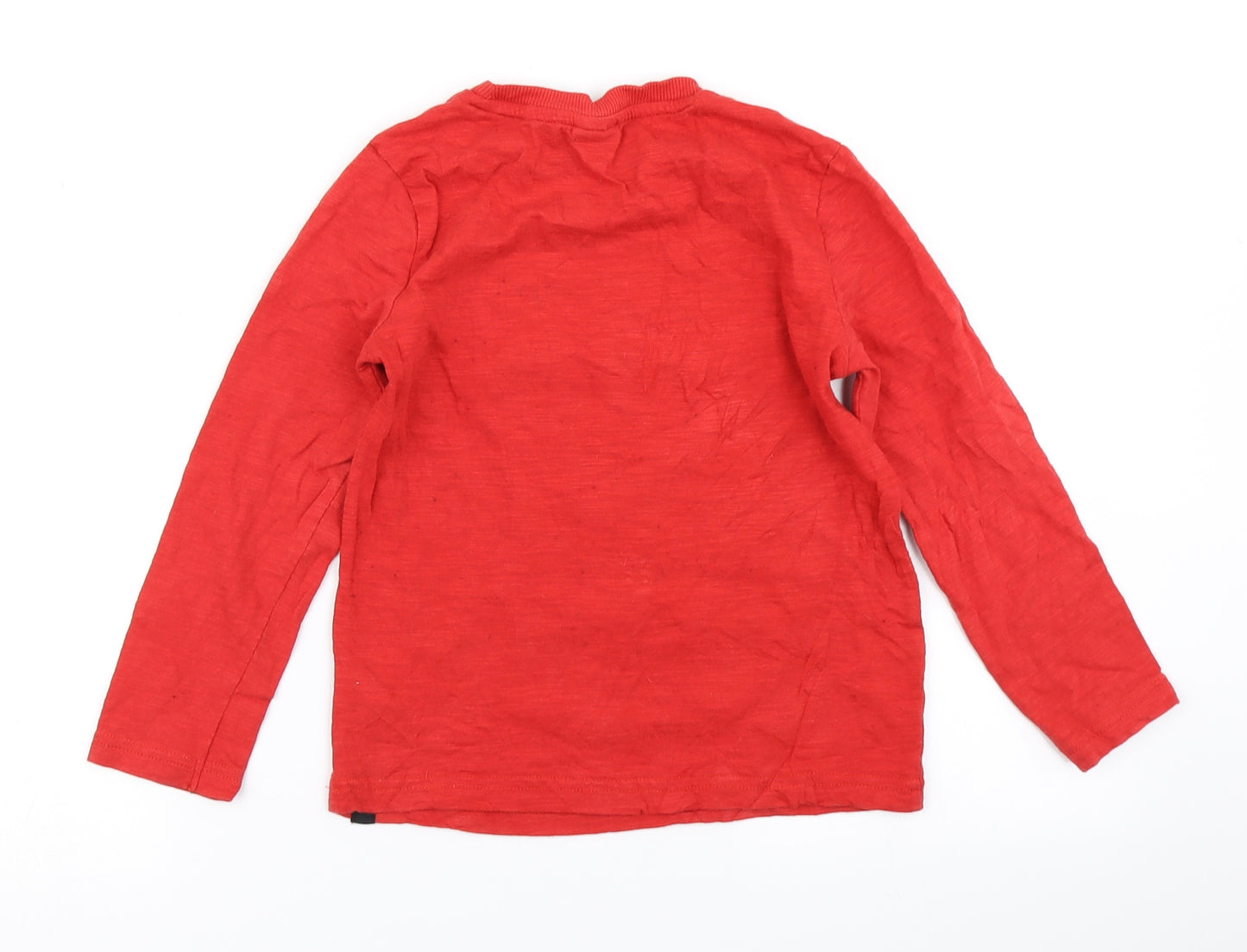 Tesco Boys Red   Basic T-Shirt Size 6-7 Years  - Marvel Spiderman