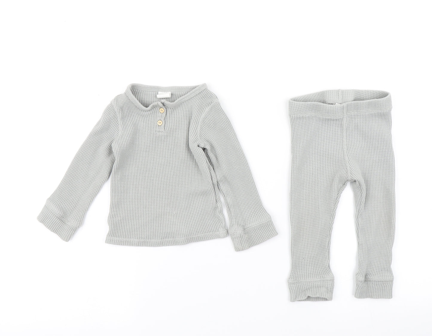 H&M Boys Blue   Trousers Set Outfit/Set Size 9-12 Months