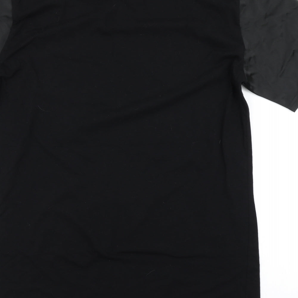 Maniere De Voir Womens Black   Basic T-Shirt Size XL