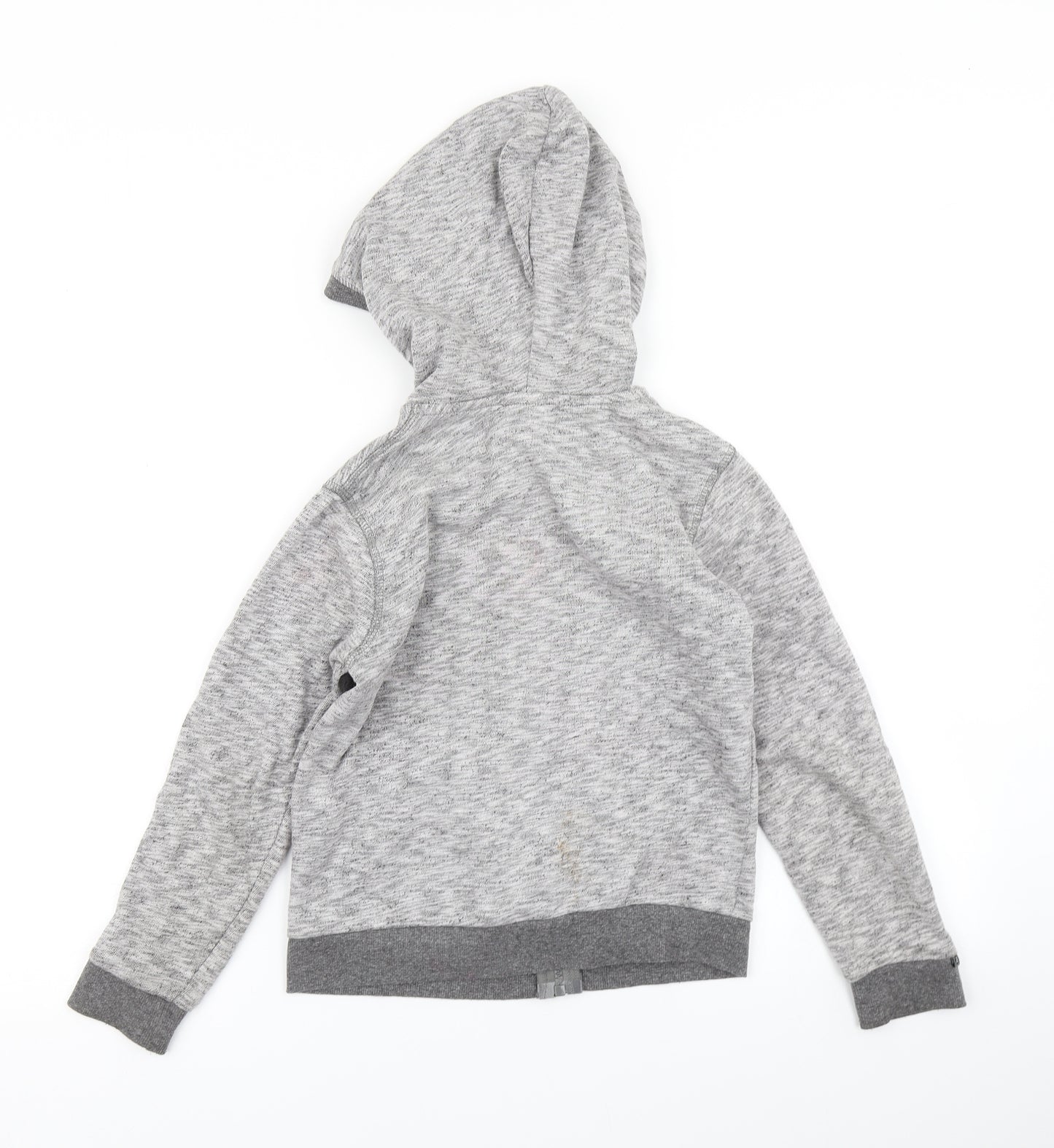 Z Boys Grey   Full Zip Hoodie Size 8 Years