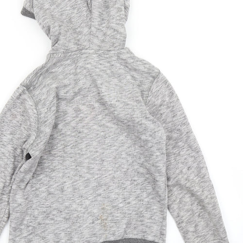 Z Boys Grey   Full Zip Hoodie Size 8 Years