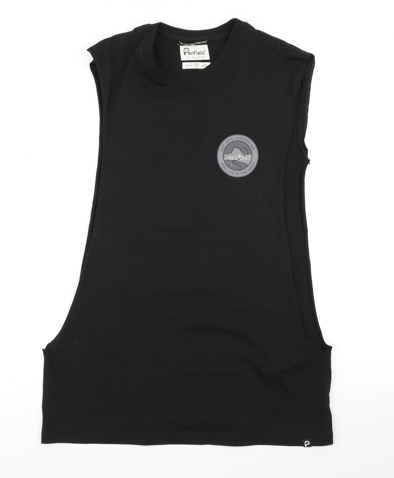 Penfield Mens Black   Basic Tank Size S