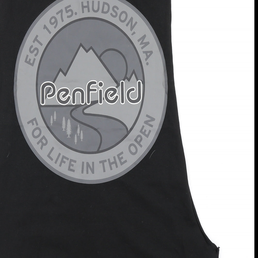 Penfield Mens Black   Basic Tank Size S