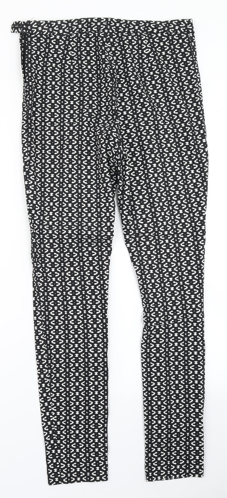 Atmosphere Womens Black Check  Dress Pants Trousers Size 10 L28 in
