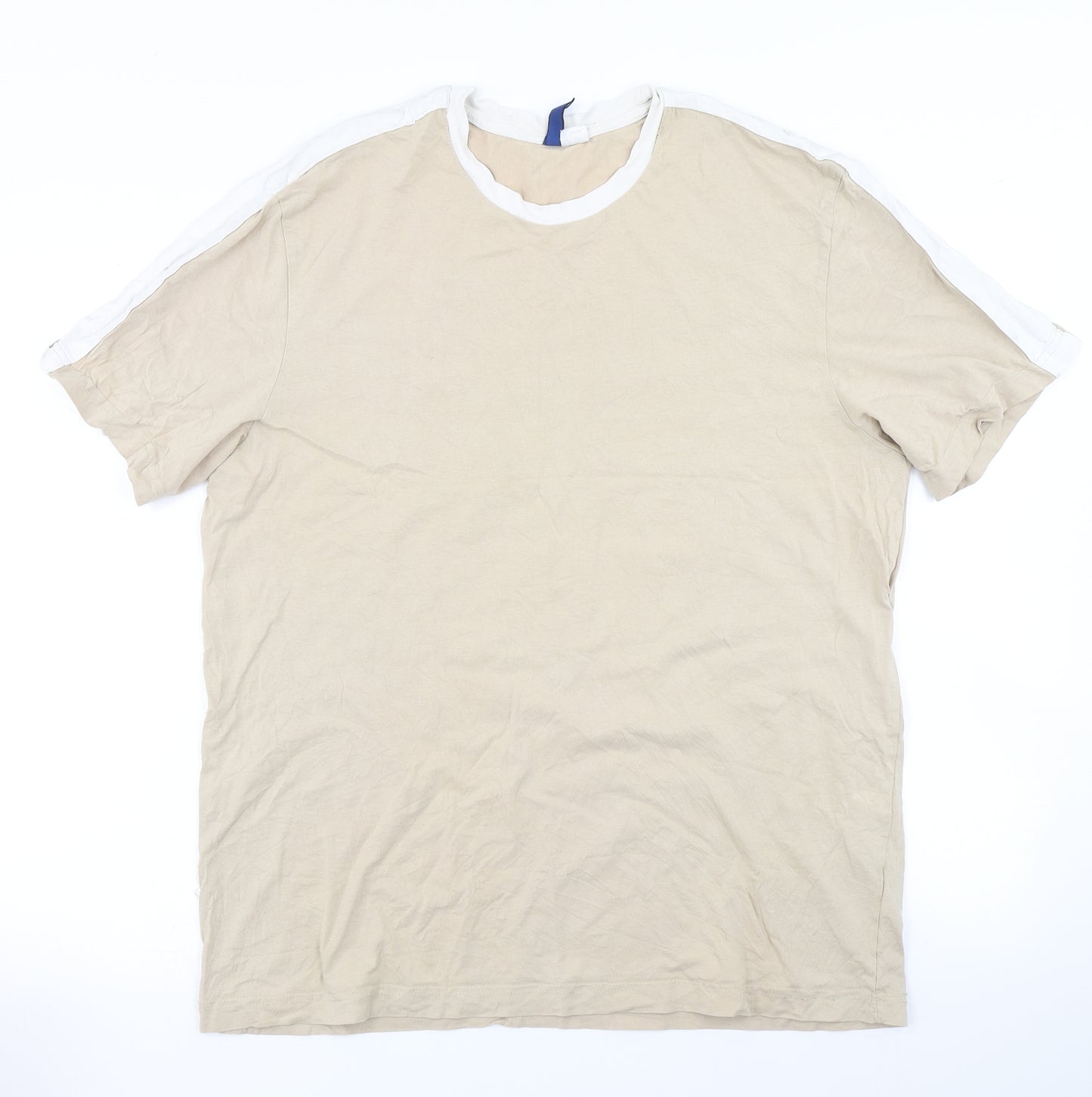 Divided Mens Brown    T-Shirt Size L