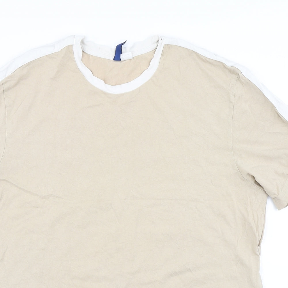 Divided Mens Brown    T-Shirt Size L