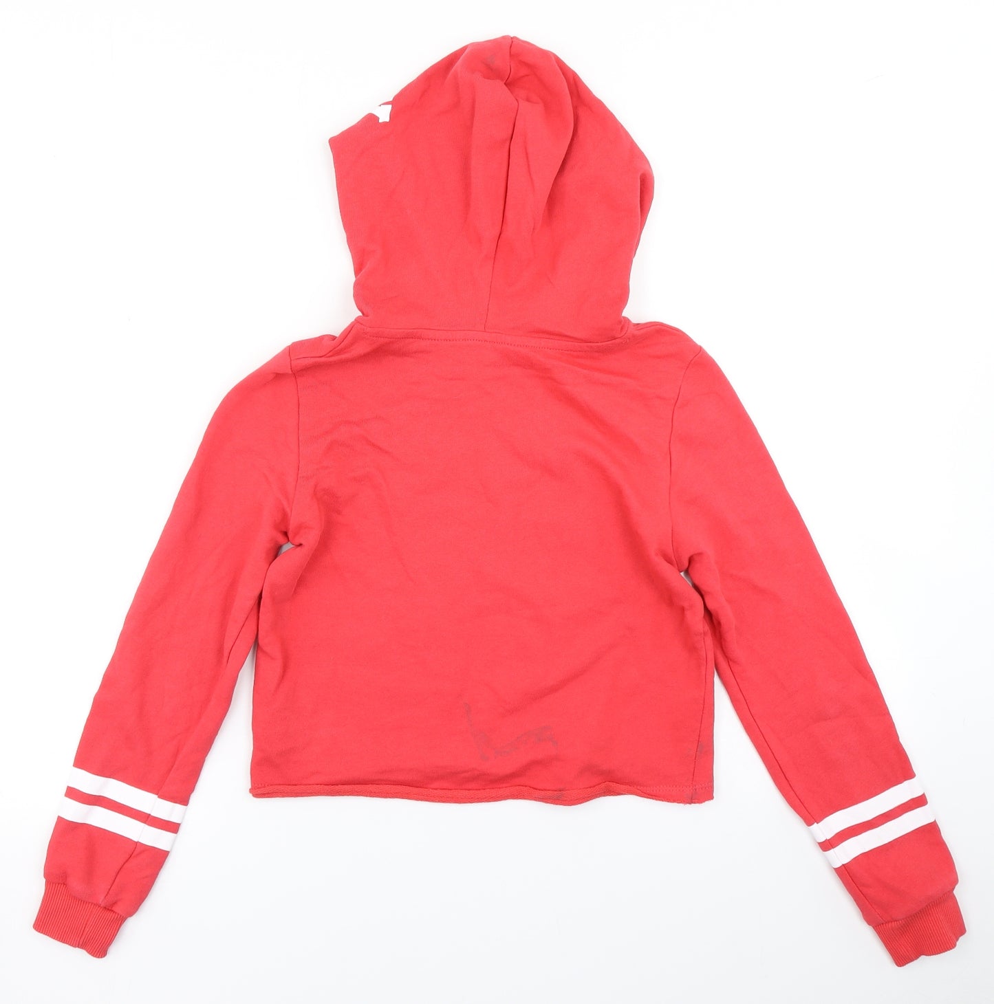 H&M Girls Red   Pullover Hoodie Size 11-12 Years  - Mickey Mouse