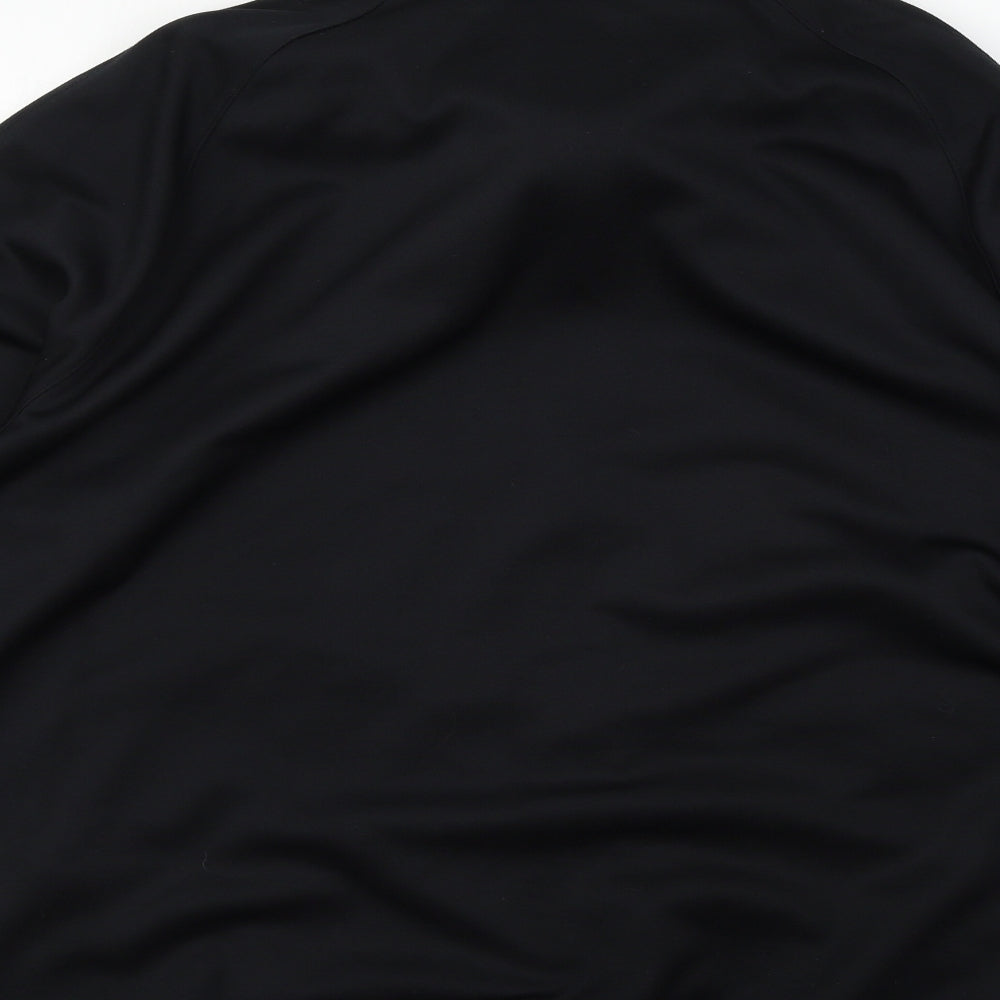 Nike Mens Black  Jersey Full Zip Sweatshirt Size XL  - Manchester United