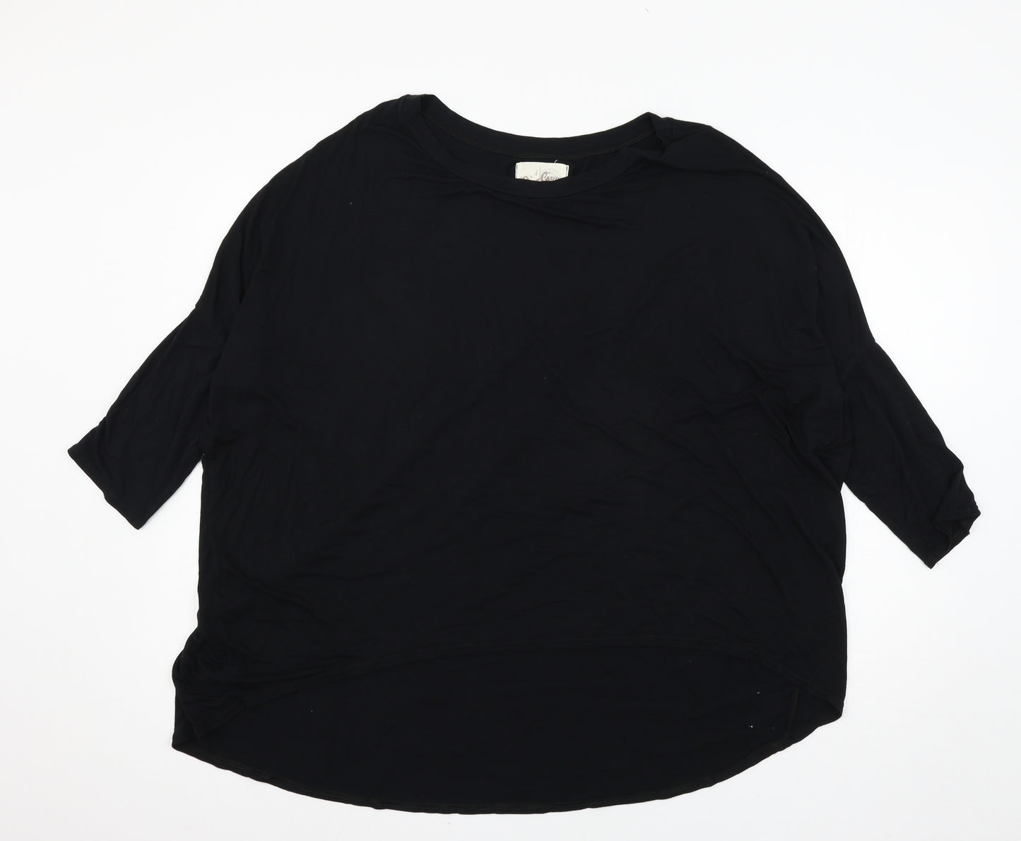 A Postcard From Brighton Womens Black  Jersey Basic T-Shirt Size M