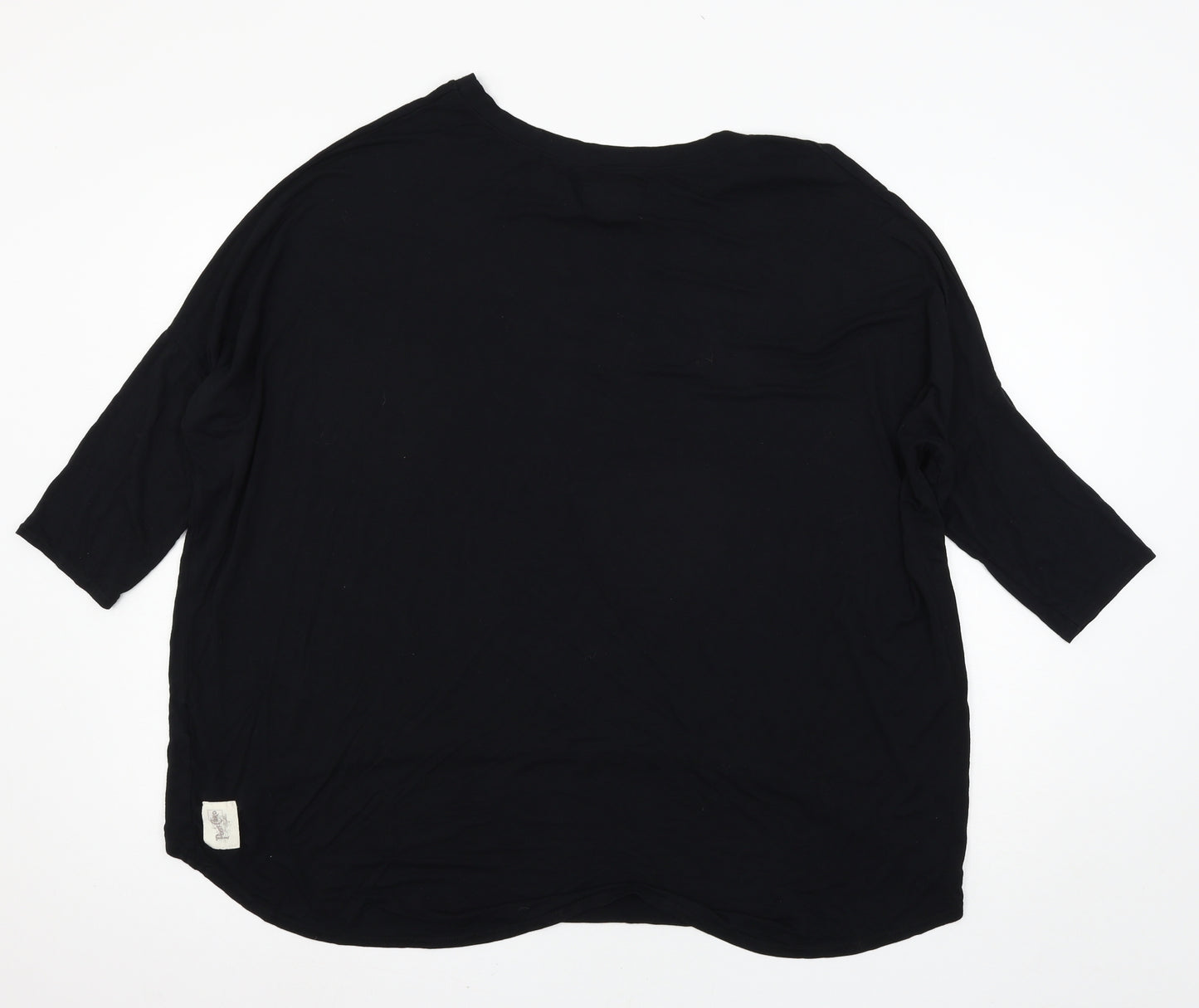 A Postcard From Brighton Womens Black  Jersey Basic T-Shirt Size M