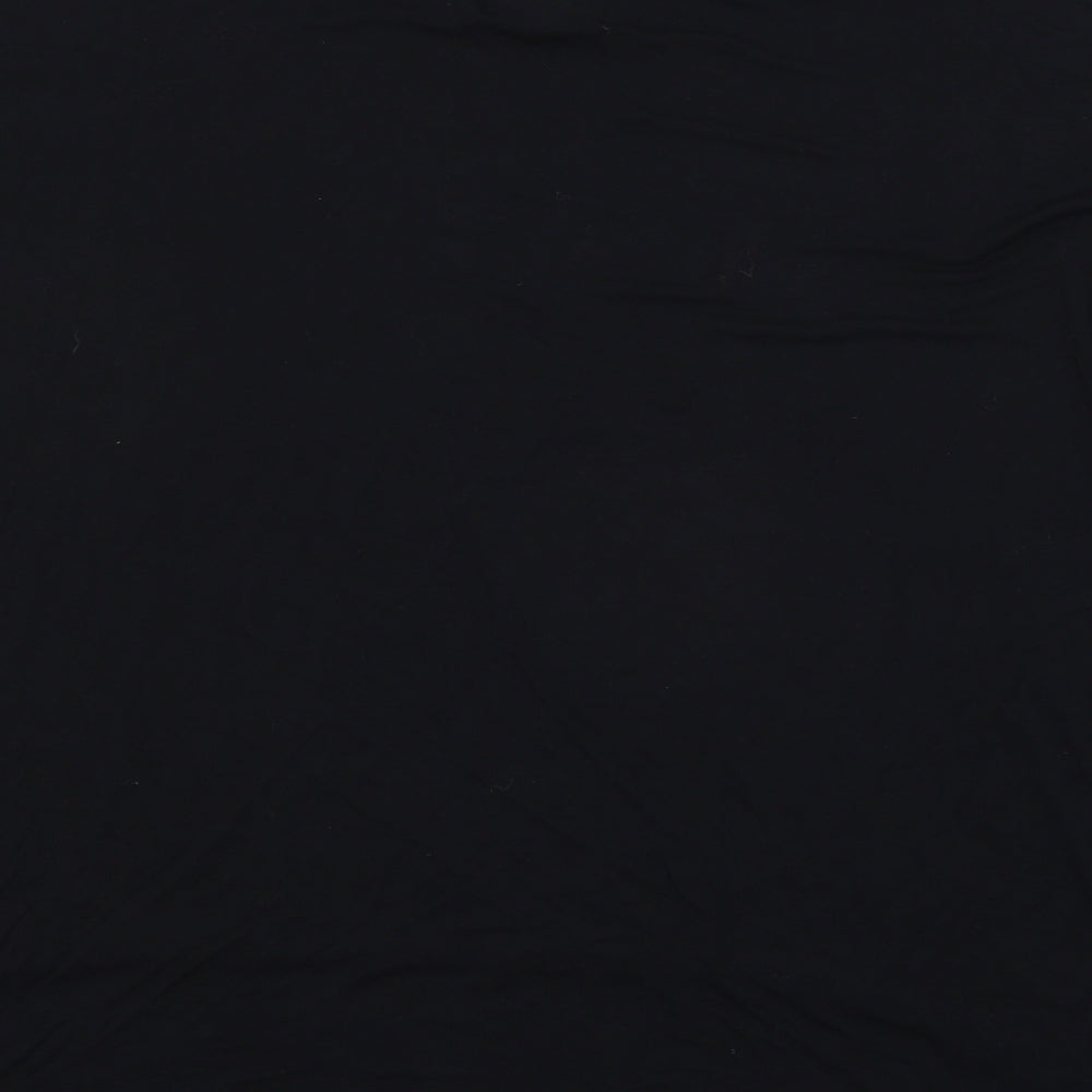 A Postcard From Brighton Womens Black  Jersey Basic T-Shirt Size M