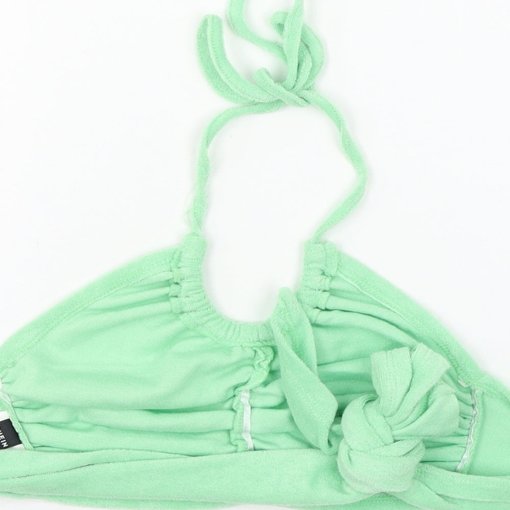 SheIn Womens Green  Jersey Basic Tank Size XS