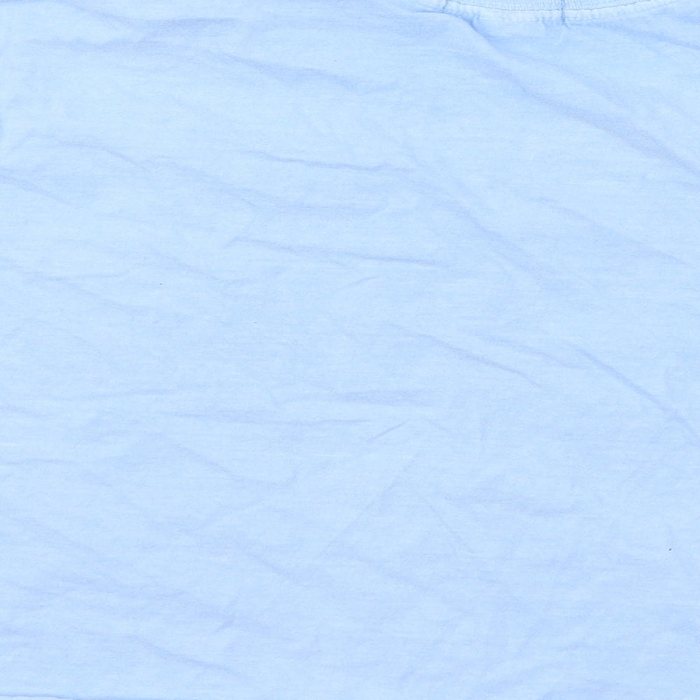 In the Style Womens Blue  Jersey Basic T-Shirt Size M