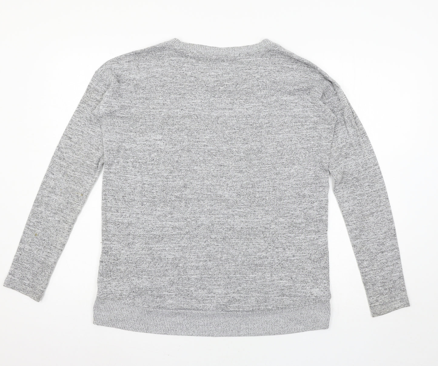 Gap Womens Grey  Jersey Pullover Sweatshirt Size XS