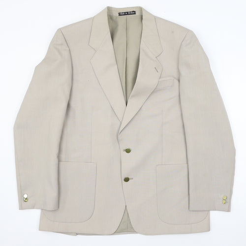 Preworn Mens Grey   Jacket Suit Jacket Size L