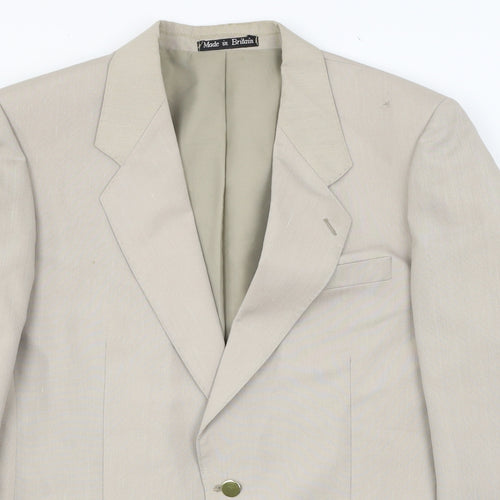 Preworn Mens Grey   Jacket Suit Jacket Size L