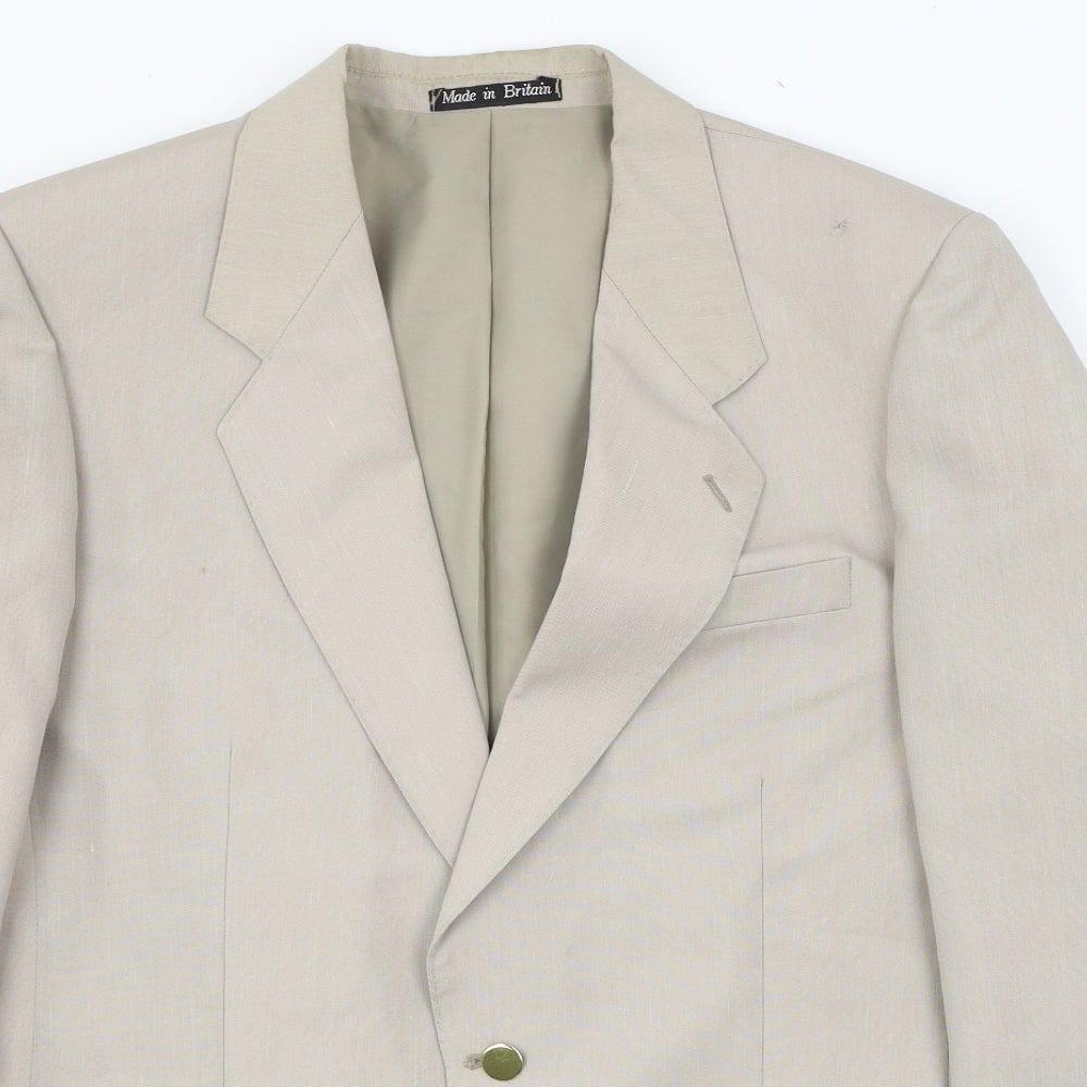Preworn Mens Grey   Jacket Suit Jacket Size L