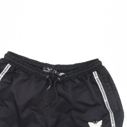 Good For Nothing Mens Black   Bermuda Shorts Size M - Swimming