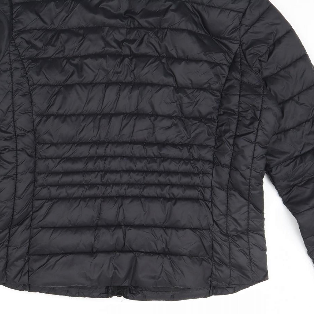 Primark Womens Black   Rain Coat Coat Size M