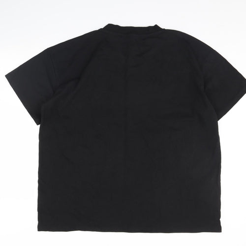 Boohoo Womens Black   Basic T-Shirt Size 18