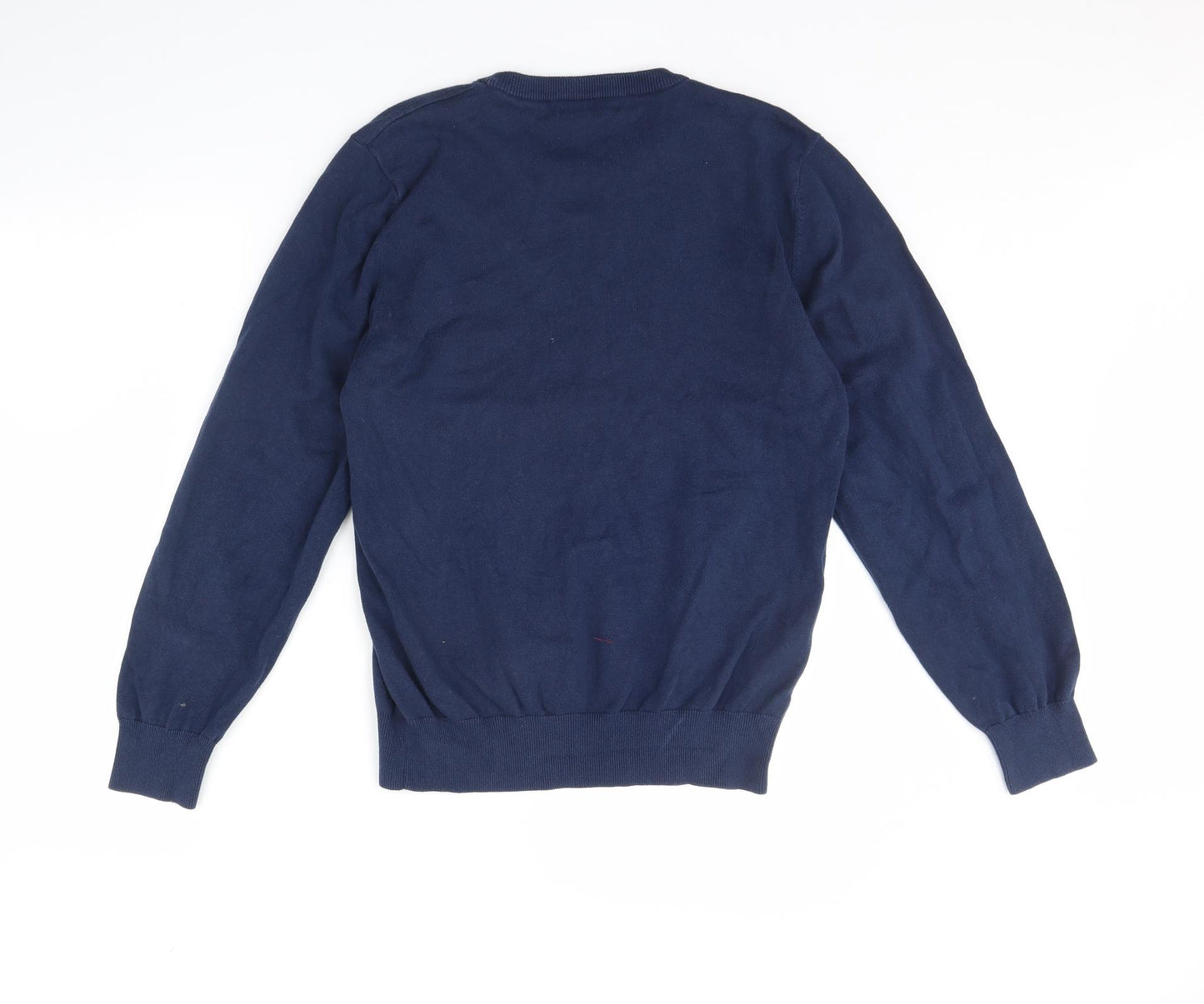 George Mens Blue   Pullover Jumper Size S  - Christmas jumper