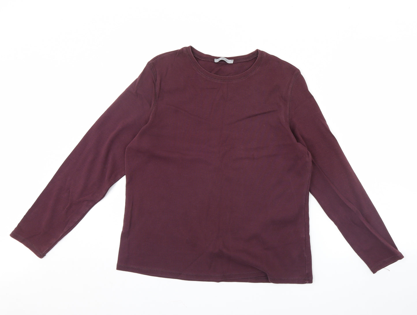 m&s Womens Red   Basic Blouse Size 20