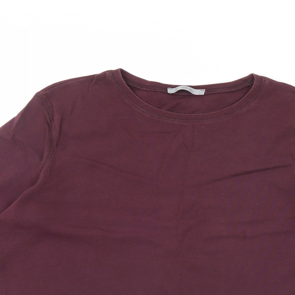 m&s Womens Red   Basic Blouse Size 20