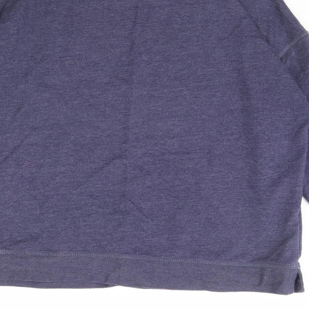 George Womens Blue Solid  Cami Pyjama Top Size 12