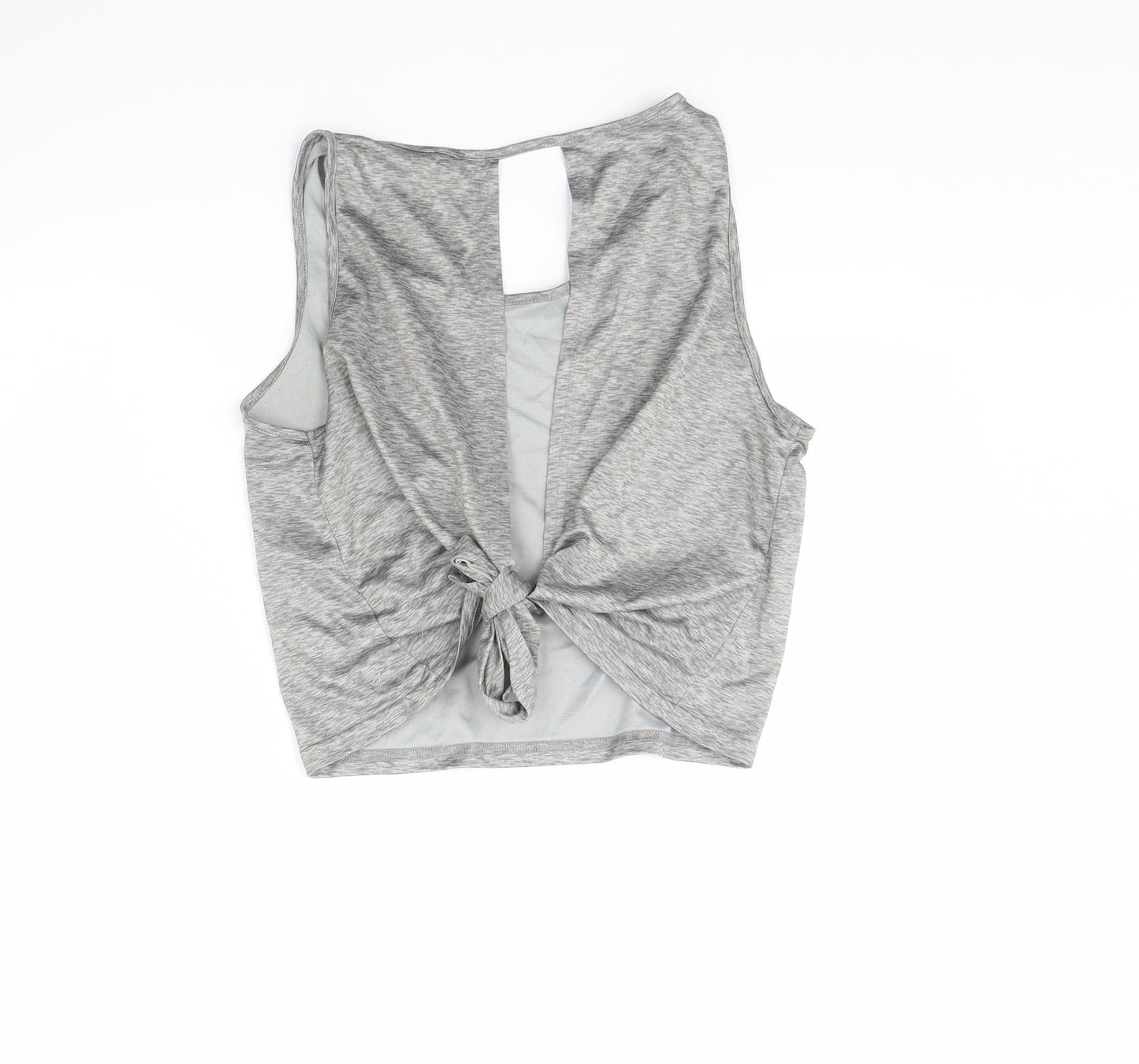 workout Womens Grey   Basic T-Shirt Size 10