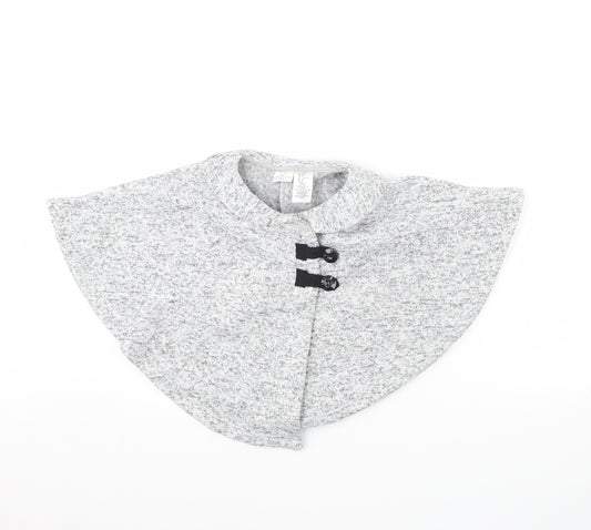 Front view of Max Studio girls’ green herringbone jacket, size 12, months
