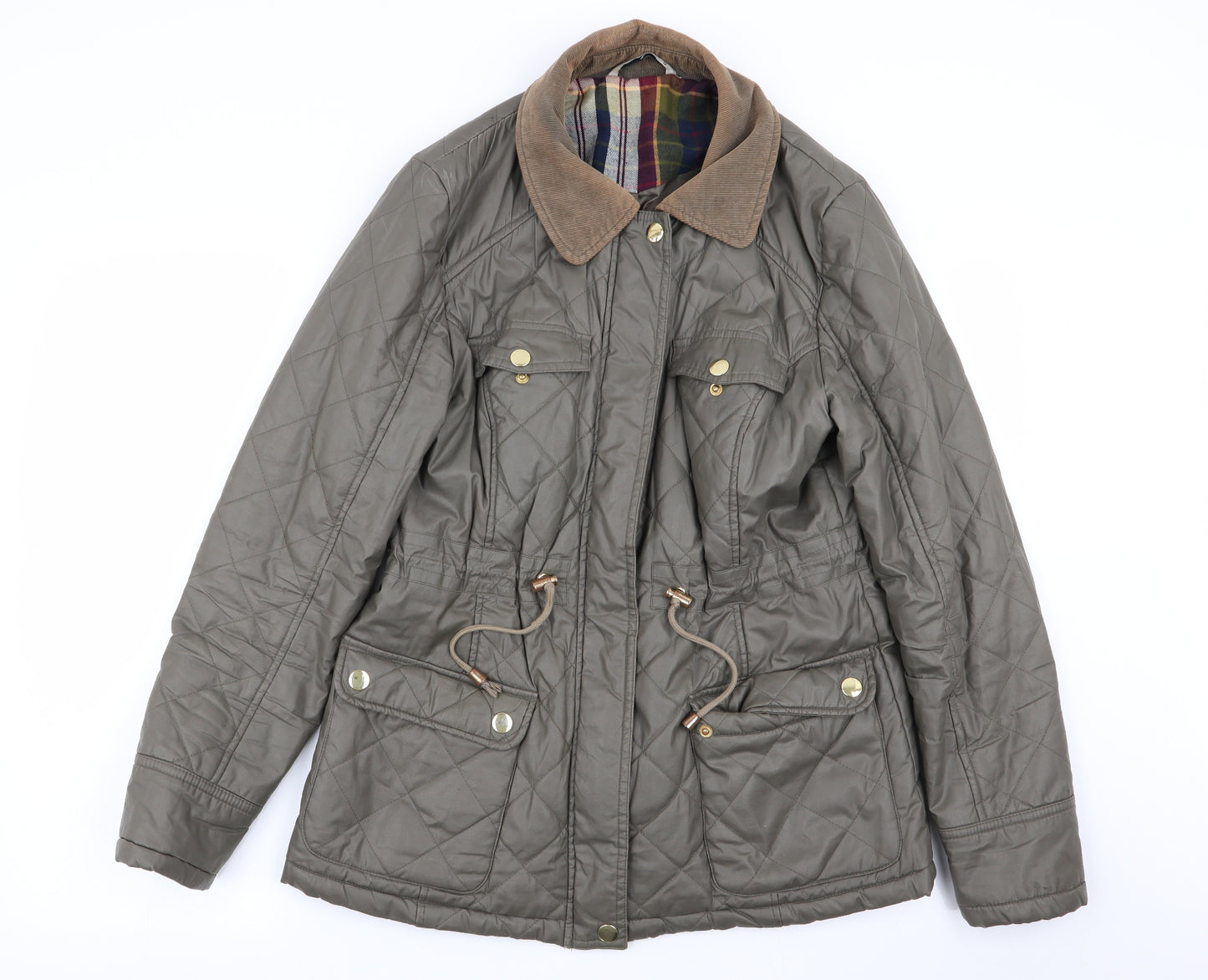 TU Womens Green   Jacket Coat Size 12