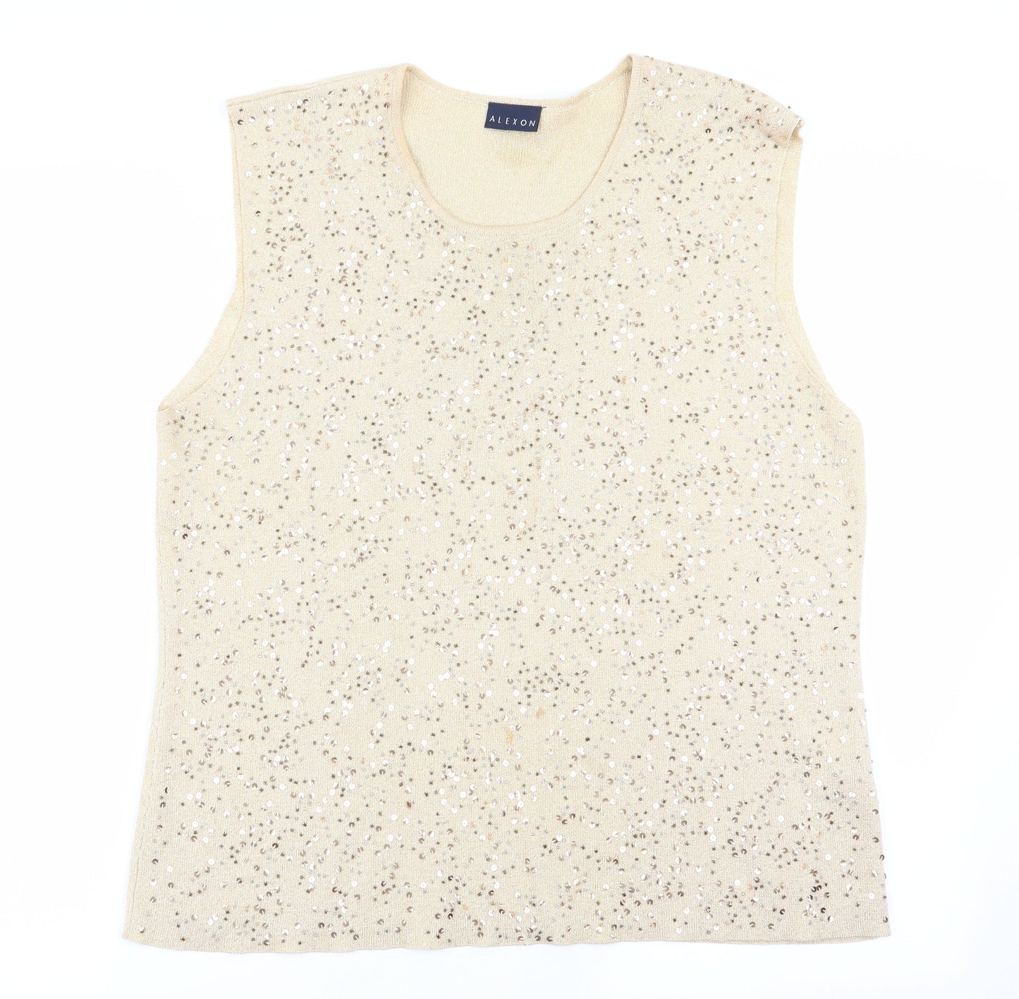 Alexon Womens Gold   Basic Tank Size 20
