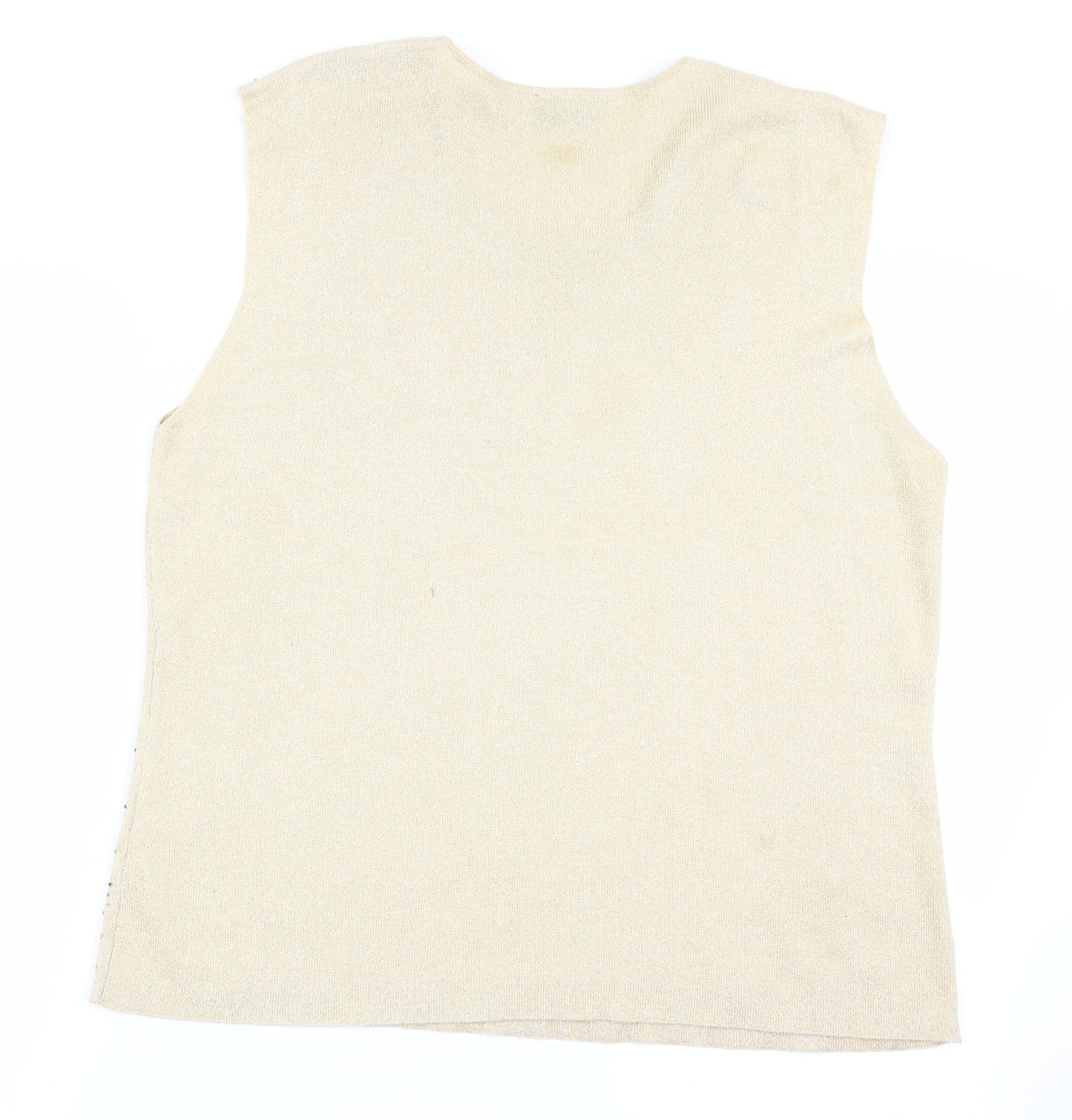 Alexon Womens Gold   Basic Tank Size 20