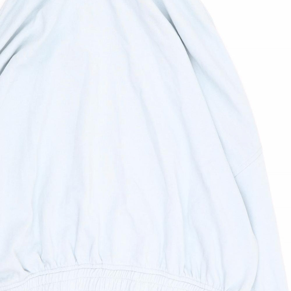 H&M Womens Blue   Full Zip Jumper Size 20