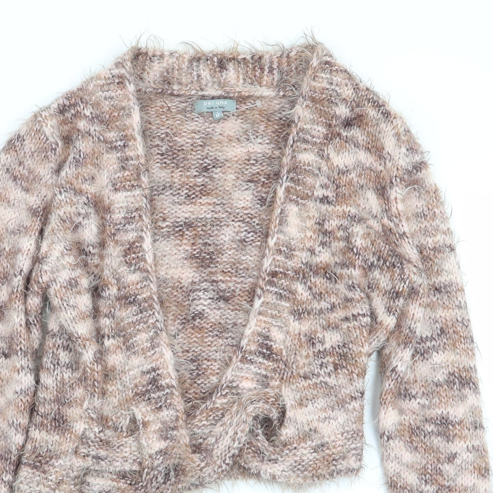 Per Una Womens Multicoloured Geometric  Pullover Jumper Size M