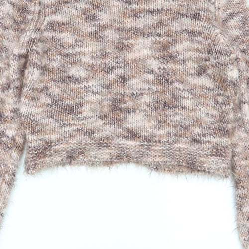Per Una Womens Multicoloured Geometric  Pullover Jumper Size M