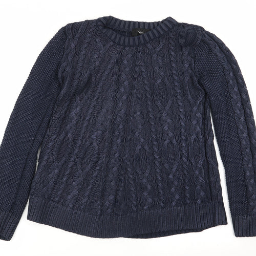 NEXT Womens Blue   Pullover Jumper Size 10
