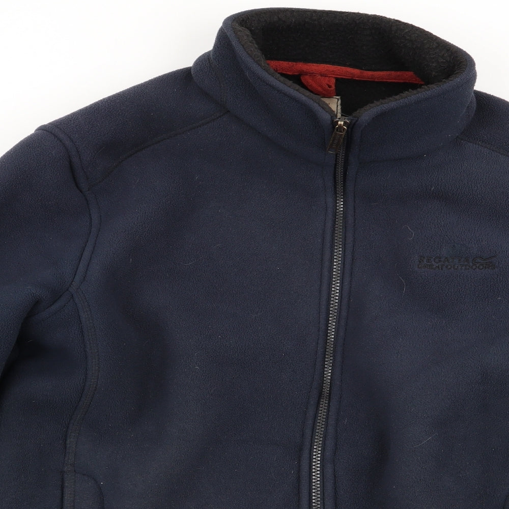 Regatta Mens Blue   Full Zip Jumper Size L