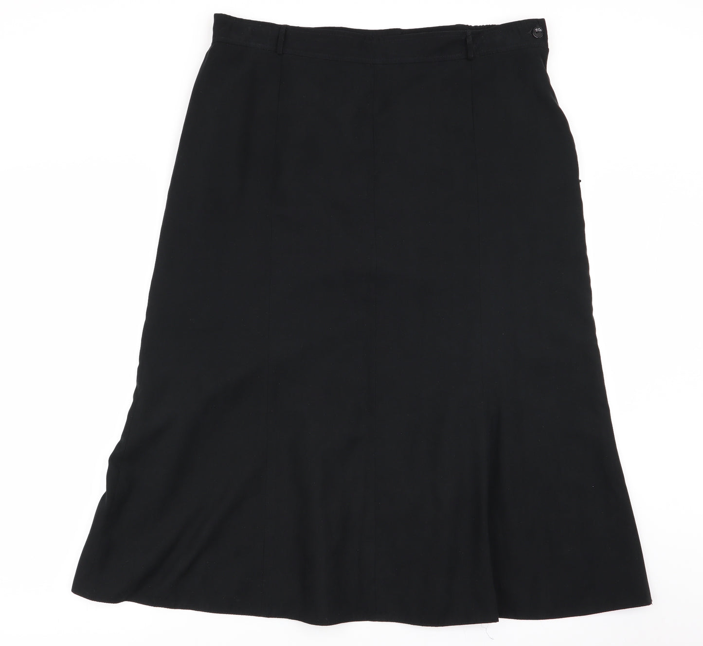 Roman Womens Black   Flare Skirt Size 18