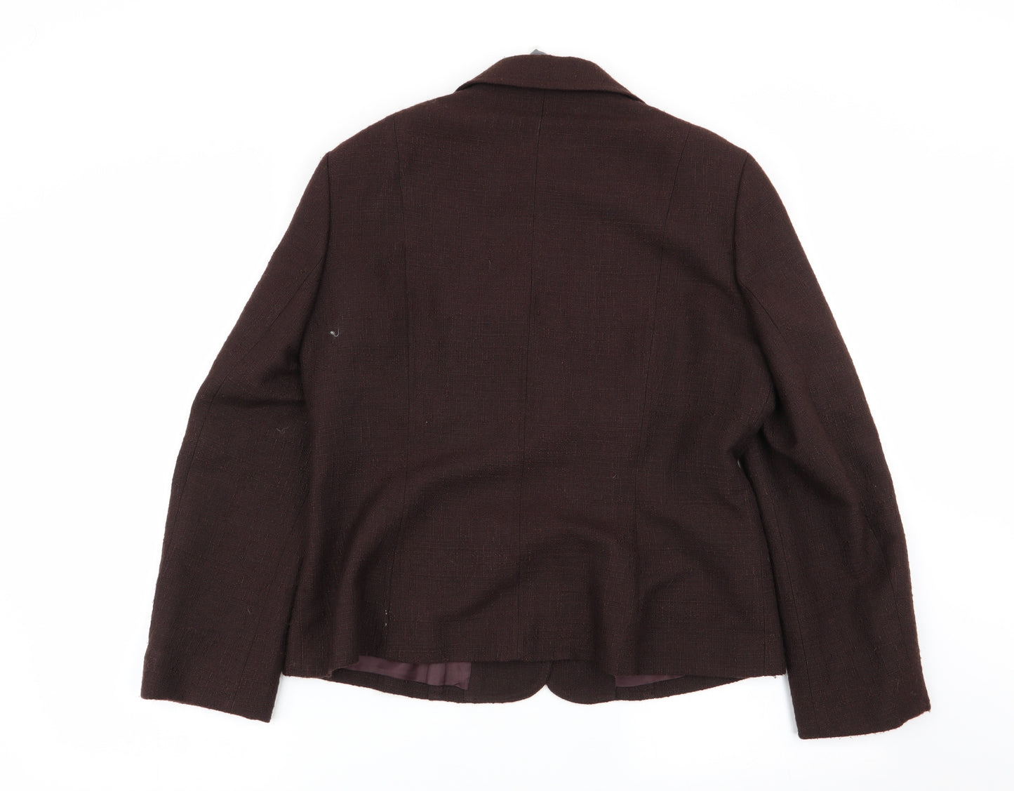 Debenhams Womens Brown   Jacket Blazer Size 14