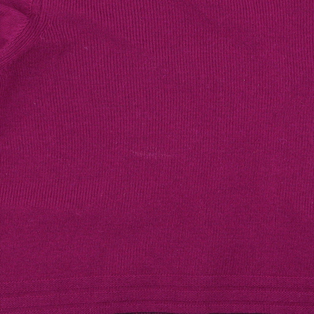 M&S Womens Purple   Cardigan Jumper Size 22