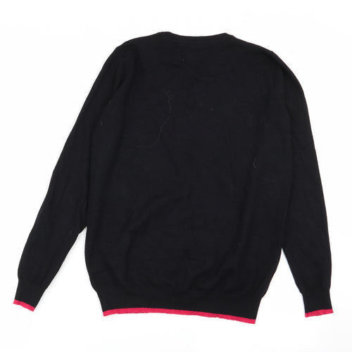 Papaya Womens Black   Pullover Jumper Size S
