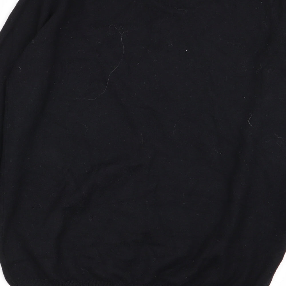 Papaya Womens Black   Pullover Jumper Size S