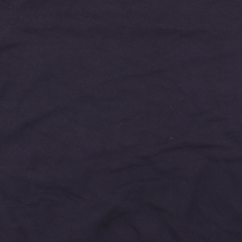 lands end Womens Blue   Basic T-Shirt Size L